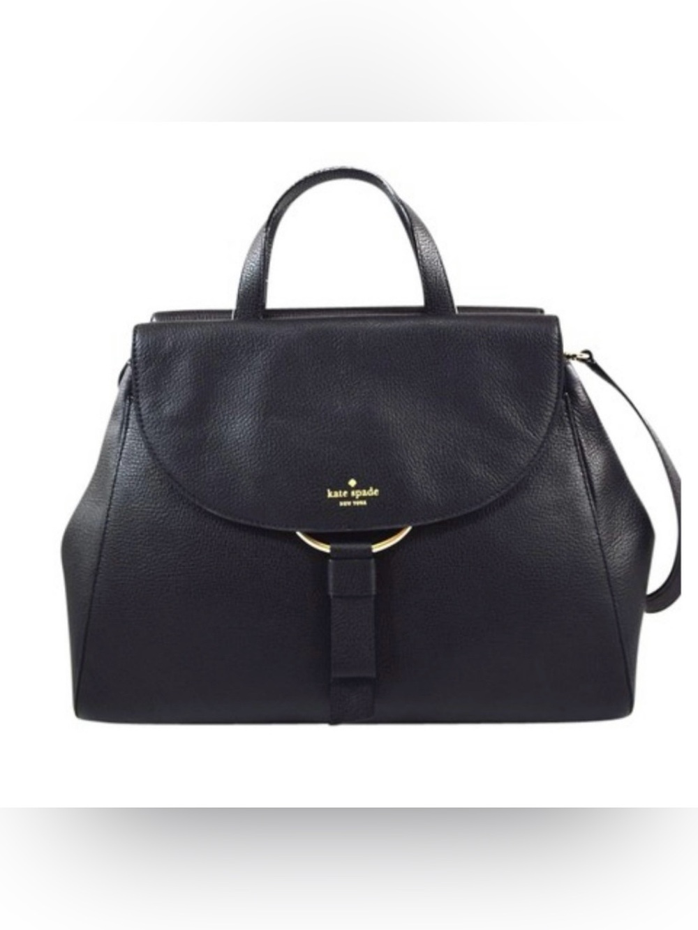 KATE SPADE NEW YORK - JASPER CLARK STREET SATCHEL (convertible) in BLACK